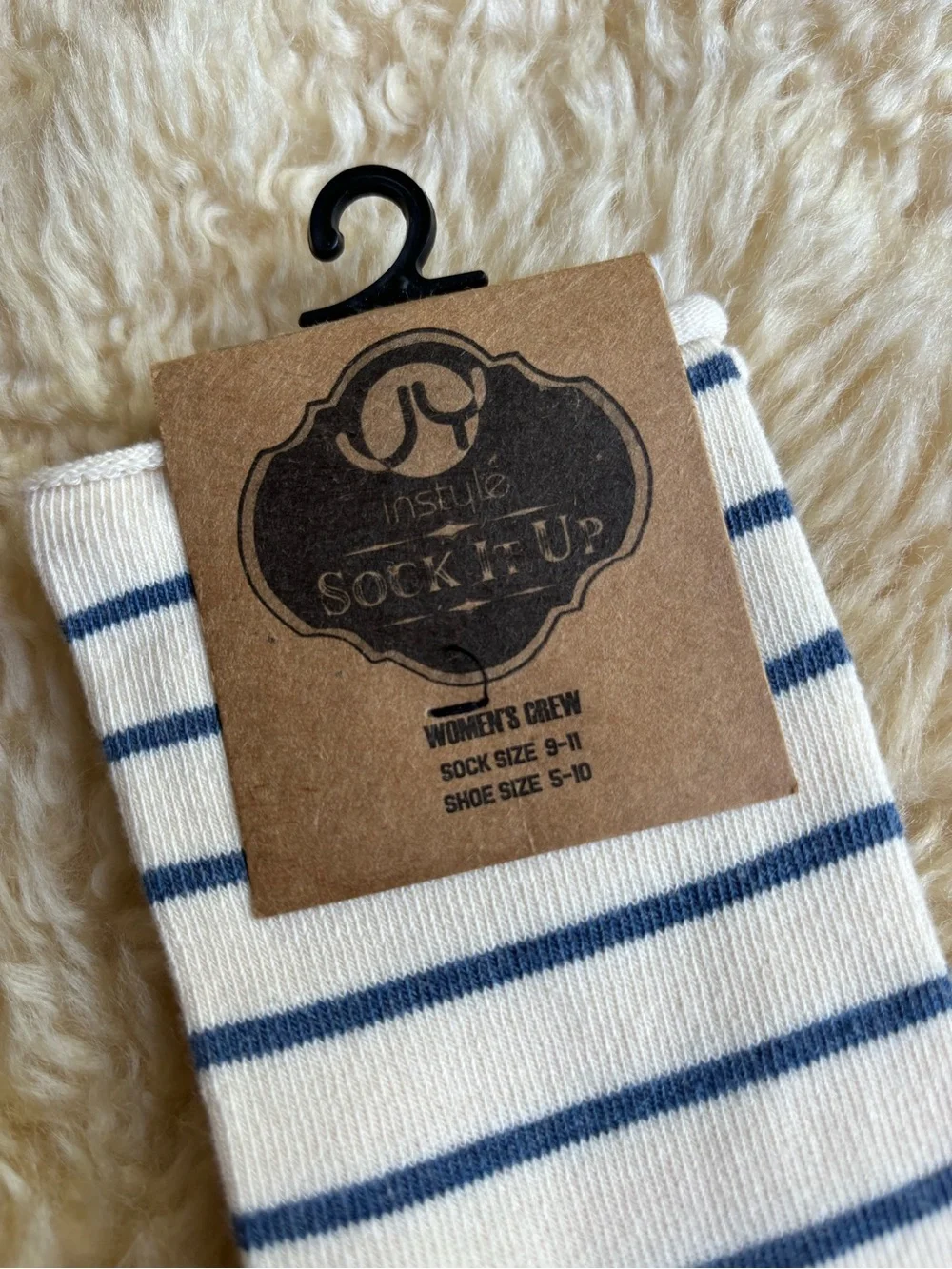 NWT Striped Cotton Socks